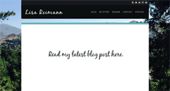 Desktop Screenshot of lisareimann.com